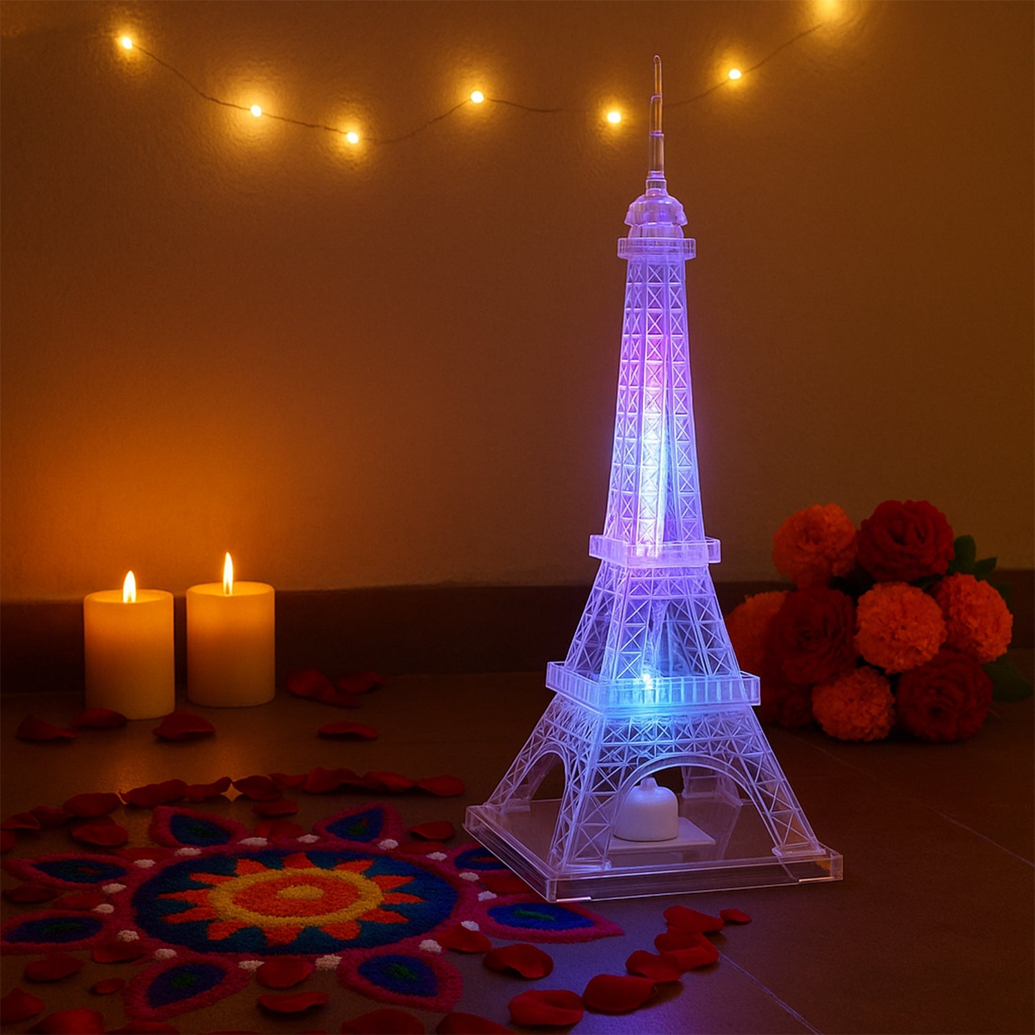 LED Eiffel Tower Decorative Night Light (1 Pc) LED Eiffel Tower Decorative Night Light (1 Pc)
